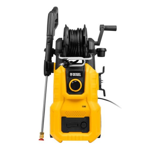 Моечная машина высокого давления R-200D, 2400 Вт, 200 бар, 420 л/ч, с барабаном// Denzel-Tehinstrument