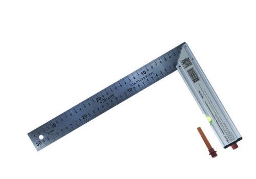 Угольник с уровнем и карандашом, 350мм, стальной, серия Кулибин,  Sturm-Tehinstrument