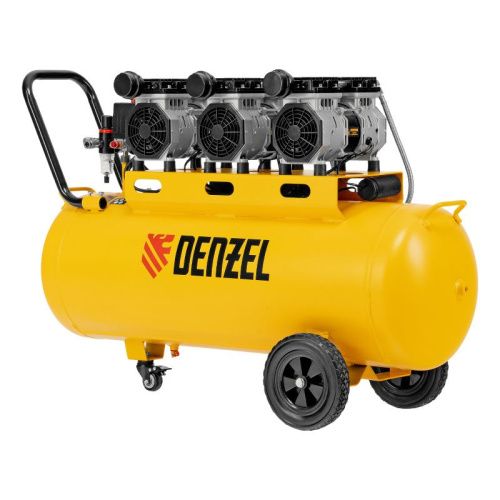 Компрессор безмасляный, малошумный Denzel DLS 1800/100-Tehinstrument