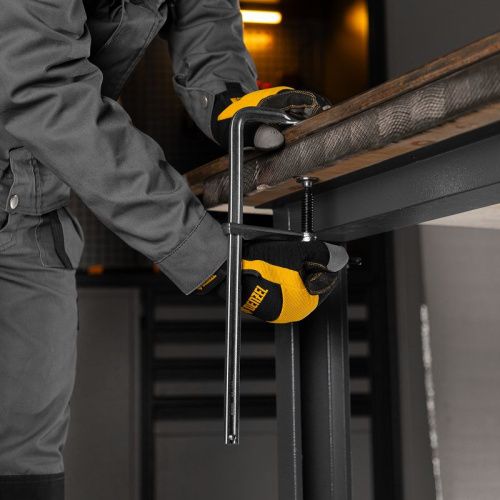 Струбцина F-образная, 80x300мм, кованая Denzel-Tehinstrument