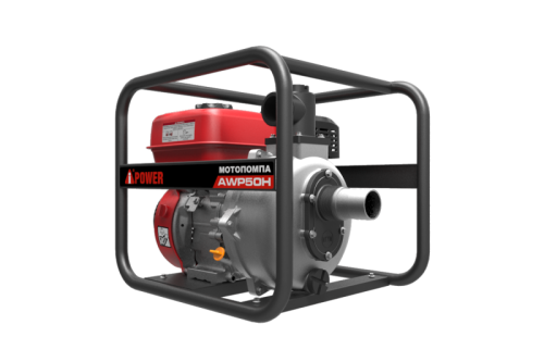 Бензиновая мотопомпа высоконапорная A-iPower AWP50H-Tehinstrument