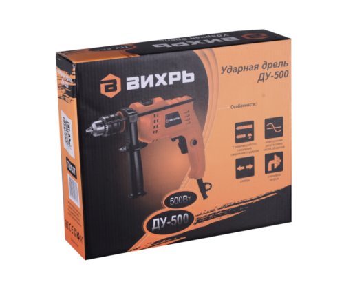 Дрель ударная Вихрь ДУ-500-Tehinstrument