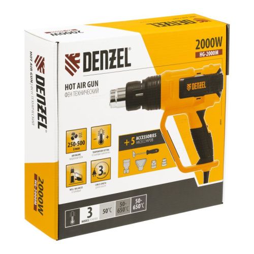 Фен технический Denzel HG-2000M-Tehinstrument