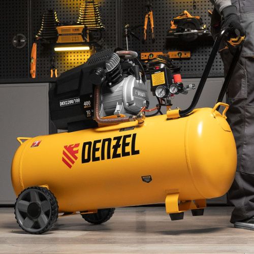 Компрессор воздушный Denzel DKV2200/100, Х-PRO-Tehinstrument