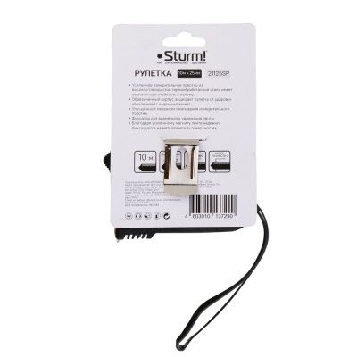 Рулетка 10x25мм,  Sturm-Tehinstrument