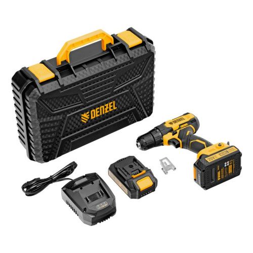 Аккумуляторный шуруповерт Denzel CDQ-20, Li-Ion, 20 В-Tehinstrument