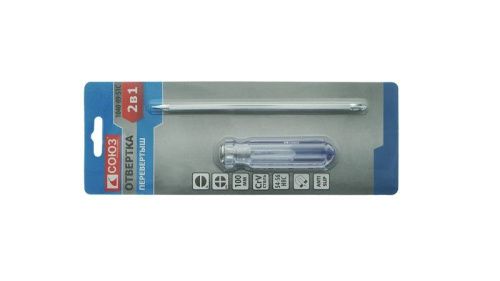 Отвертка перевертыш 2 в 1 СОЮЗ 1040-09-S1C-Tehinstrument