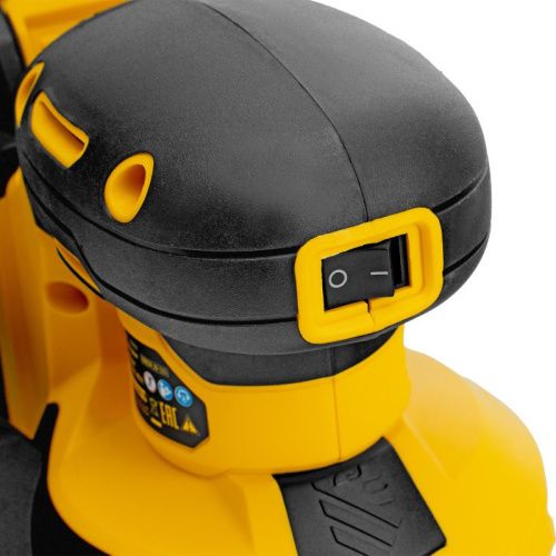 Машина шлифовальная эксцентриковая аккумуляторная Denzel CROSH-20-125, Li-Ion-Tehinstrument