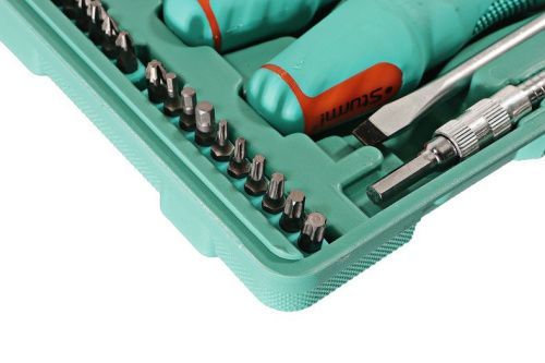 Набор отверток 28 предметов, кейс-дисплей, CrV,  Sturm-Tehinstrument