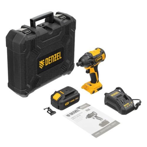 Винтоверт ударный аккумуляторный бесщет Denzel CID-IB-200-Tehinstrument
