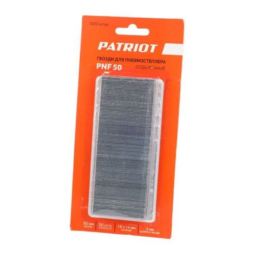 Гвозди для пневмостеплера отделочные Patriot PNF 50-Tehinstrument