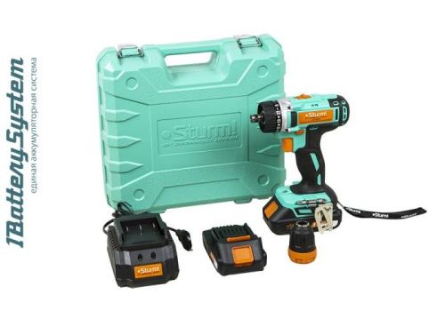 Аккумуляторный шуруповерт  Sturm CD3618T 1BatterySystem-Tehinstrument