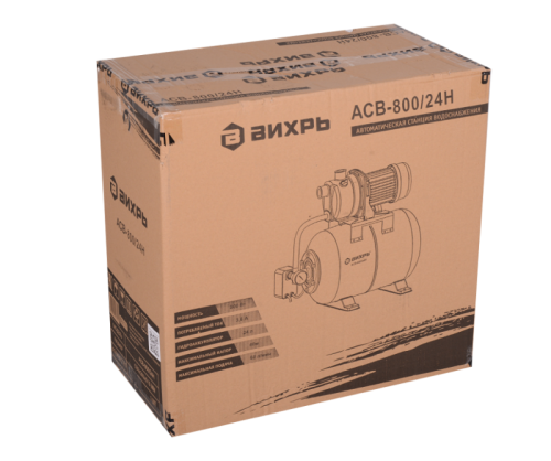 Автономная станция водоснабжения Вихрь АСВ-800/24Н-Tehinstrument