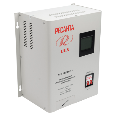 Стабилизатор напряжения серии LUX РЕСАНТА АСН-12000Н/1-Ц-Tehinstrument