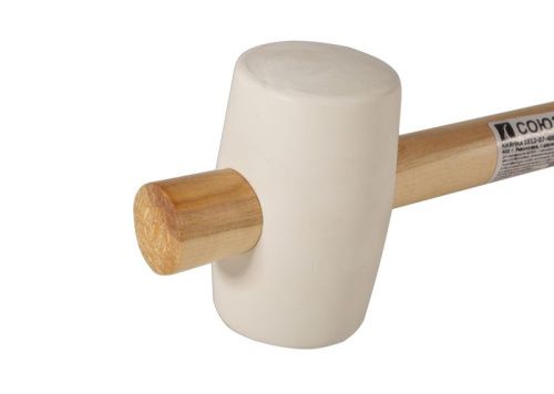 Киянка 400 г, белая, распорная деревянная ручка, СОЮЗ-Tehinstrument