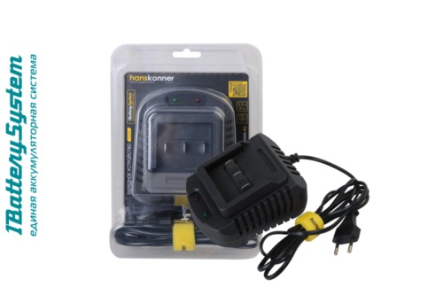 HBC2002 зарядное устройство Hanskonner, 18В, 1BatterySystem, 2.3A-Tehinstrument