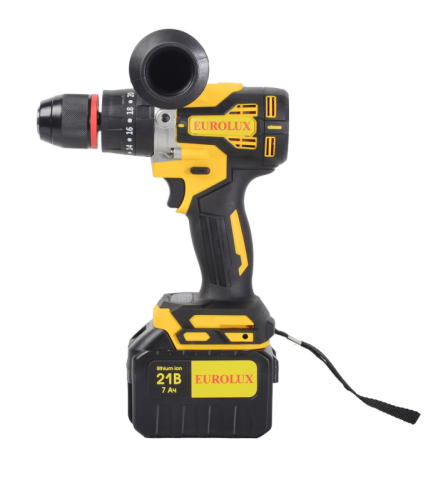 Дрель-шуруповерт аккумуляторная для ледобура Eurolux ДА-21/2Li (бесщеточный двигатель)-Tehinstrument