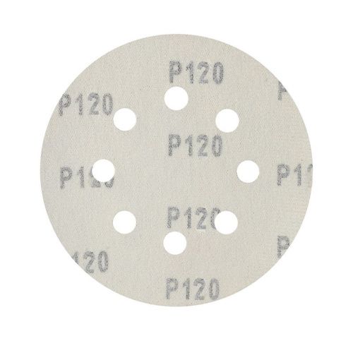 Круг шлифовальный на липучке (125 мм, Р120, 8 отв.), Patriot-Tehinstrument