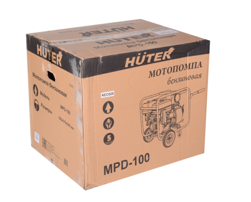 Мотопомпа Huter MPD-100 для грязной воды-Tehinstrument