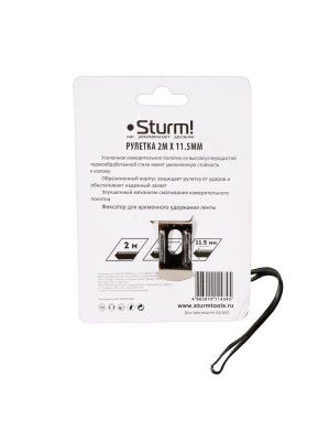 Рулетка мини 2x11.5мм,  Sturm-Tehinstrument