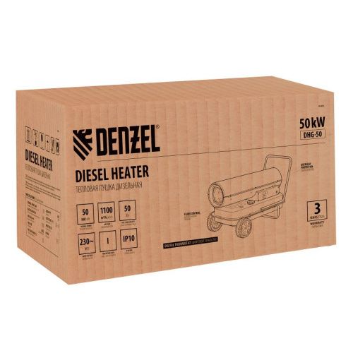 Дизельная тепловая пушка Denzel DHG-50-Tehinstrument