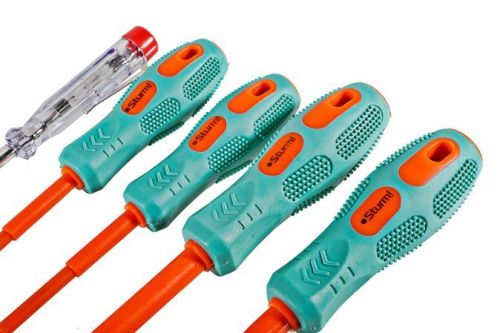 Набор отверток диэлектрических 5 шт, CrV, тканевый кейс  Sturm-Tehinstrument