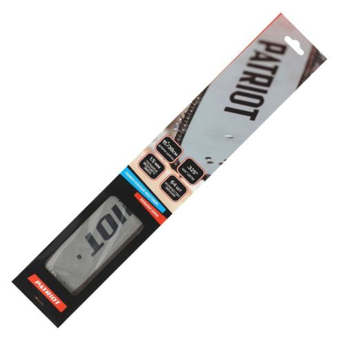 Шина пильная Patriot P158SLBK095 (15'', 0.325", 1.5 мм, 64 звена)-Tehinstrument