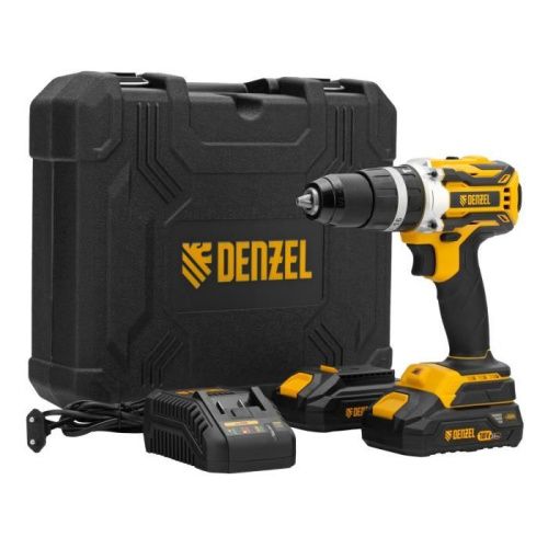 Дрель-шуруповерт аккумуляторная ударная бесщет Denzel CIDB-18-02-Tehinstrument