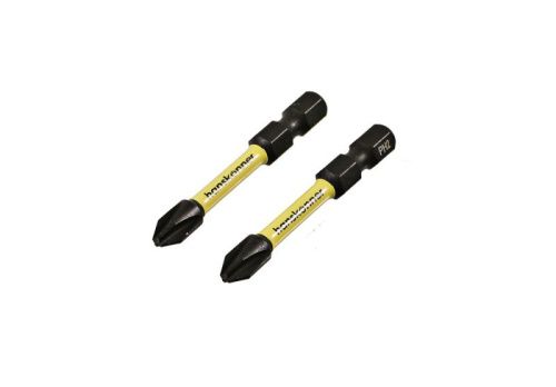 Биты PH2x50мм, impactpower, торсионные, 2шт, Hanskonner-Tehinstrument