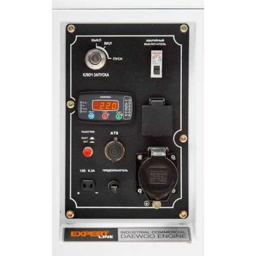 Дизельный генератор DAEWOO DDAE 9000SSE (электростанция DAEWOO DDAE9000SSE)-Tehinstrument