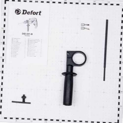 Электрическая ударная дрель Defort DID-501-B (дрель Дефорт 501), 93729806-Tehinstrument