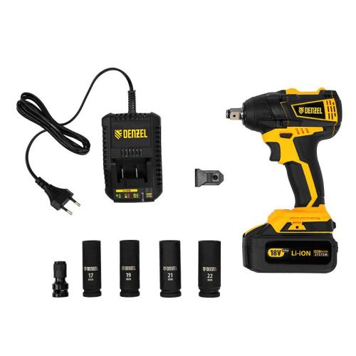 Гайковерт ударный аккумуляторный бесщет Denzel CIW-IB-300-Tehinstrument