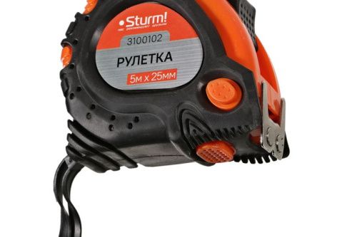 Рулетка 5x25мм,  Sturm-Tehinstrument