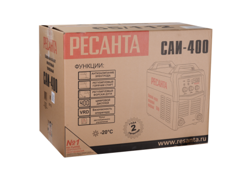 Сварочный аппарат инверторный Ресанта САИ 400-Tehinstrument
