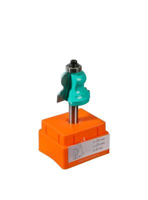 Фреза кромочная фигурная с подшипником dxhxl 30x25x69 мм, хв.8  Sturm-Tehinstrument