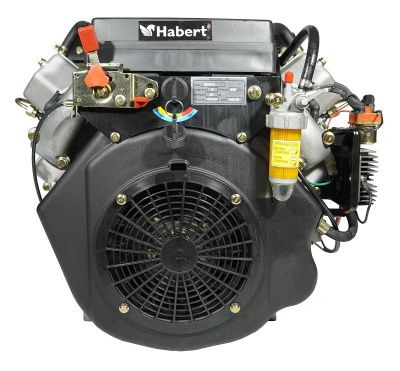Двигатель дизельный Habert HD2V910 D25.4 мм 20А-Tehinstrument