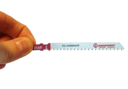 Пилки для лобзика по ламинату T101AIF, 2 шт, 100х74мм, шаг зуба 1,7мм, чистый прямой рез, BIM, БОЕКОМПЛЕКТ-Tehinstrument