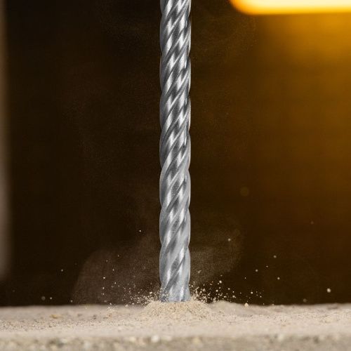 Бур по бетону, цельная крестовая пластина, 12x315 мм, SDS PLUS Denzel-Tehinstrument