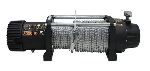 Habert Лебедка электрическая 8000LB, стальной трос-Tehinstrument