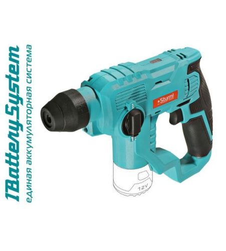 Аккумуляторные перфораторы  Sturm CRH1215 1BatterySystem12V-Tehinstrument