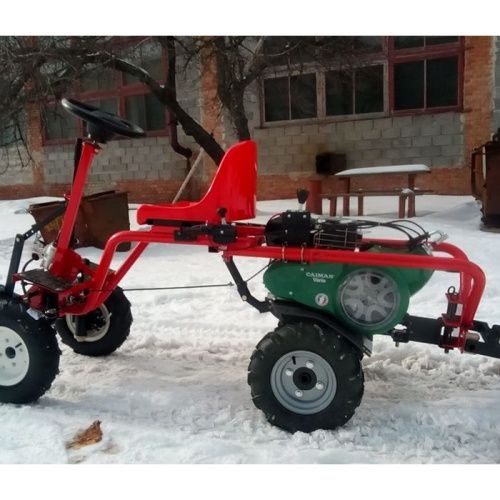 Модуль переоборудования МТ-1 «Мото-Трактор» для мотоблоков Caiman, Pubert, MasterYard-Tehinstrument