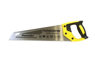 Ножовка по дереву, 400мм, 7-8 TPI, SK5, 3D зуб, Hanskonner-Tehinstrument