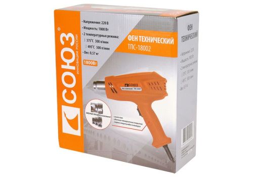 Фен технический СОЮЗ ТПС-18002-Tehinstrument