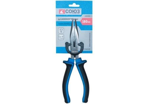 Длинногубцы 180мм, СОЮЗ-Tehinstrument