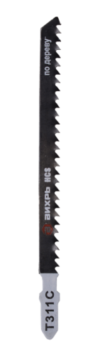 Пилки для лобзика ВИХРЬ Т311C по дереву, грубый рез-Tehinstrument