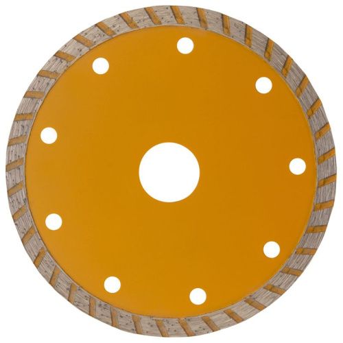 Диск алмазный, отрезной Turbo, 125 х 22.2 мм, сухая резка Denzel-Tehinstrument