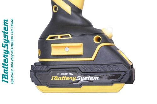 Аккумуляторный ударный шуруповерт Hanskonner HCD1865I 1BatterySystem-Tehinstrument