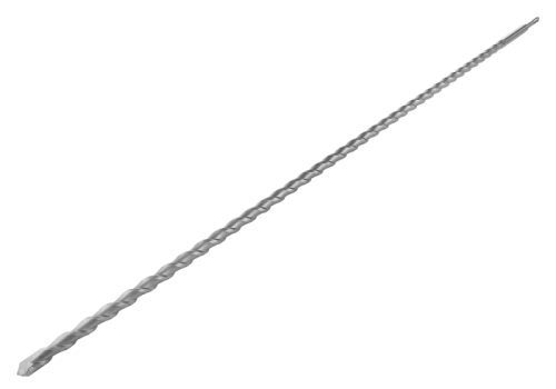 Бур SDS+ 18X1000 ШНЕКОВАЯ СПИРАЛЬ (ОДИНАР. СПИРАЛЬ) ТВЕРДОСПЛАВНАЯ ПЛАСТИНА,  Sturm-Tehinstrument