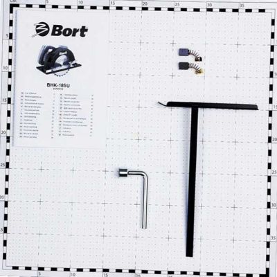 Циркулярная пила Bort BHK-185U (циркулярка Борт 185у), 93727222-Tehinstrument