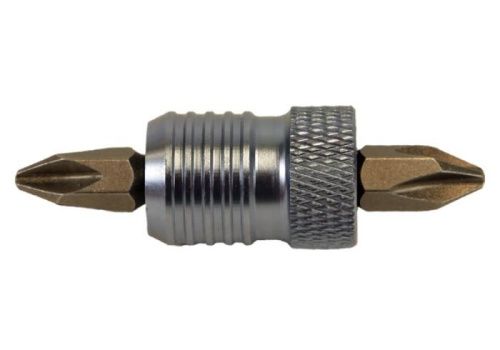 Бита PH2x50мм, двуст., со съемным СУПЕР магн., держ., сталь S2, 1шт, БОЕКОМПЛЕКТ-Tehinstrument